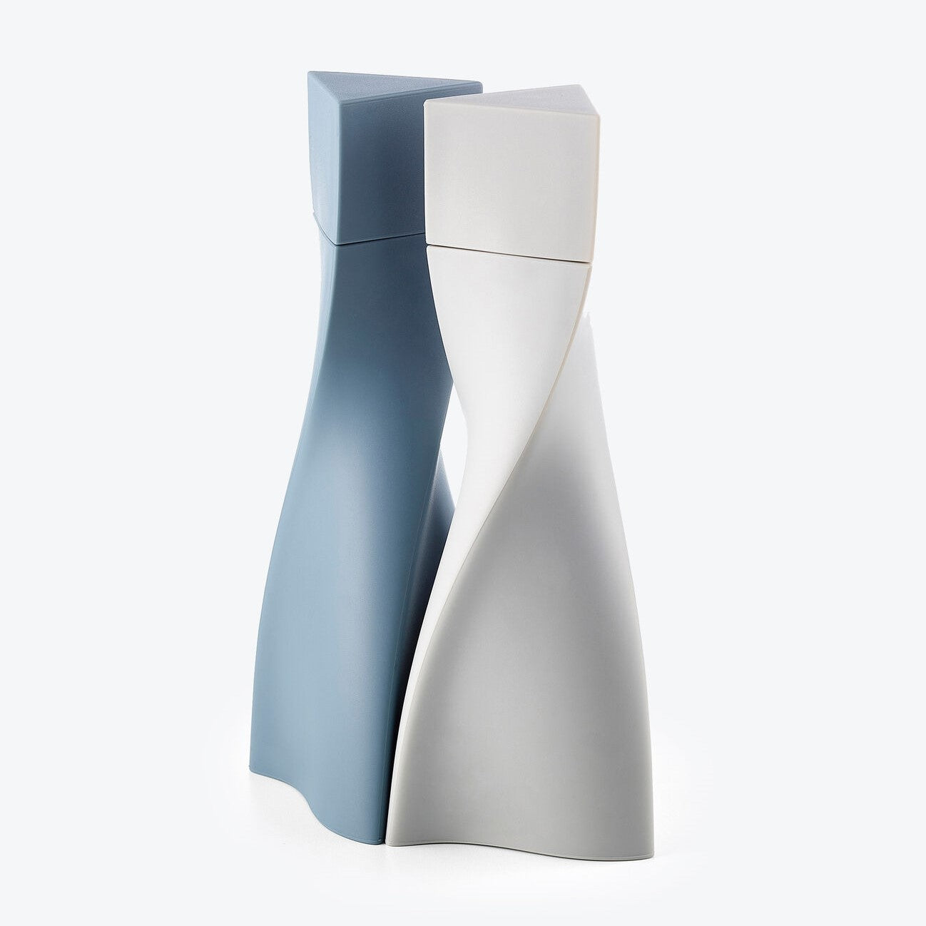 Zaha Hadid: DUO Salt & Pepper Grinder - Slate Blue/Grey