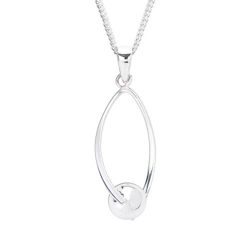 Xanthe Silver Pendant