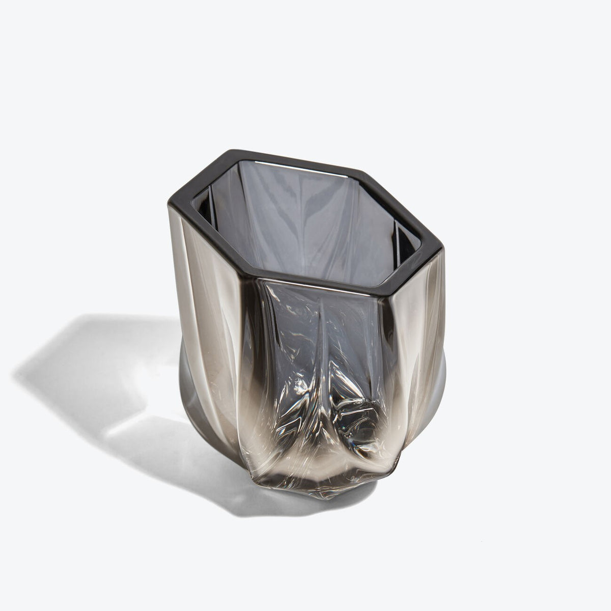 Zaha Hadid: Shimmer Tealight Holder - Silver