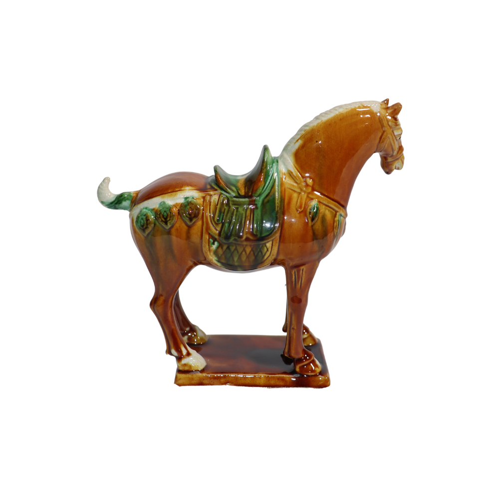 Porcelain Tang Horse Statue