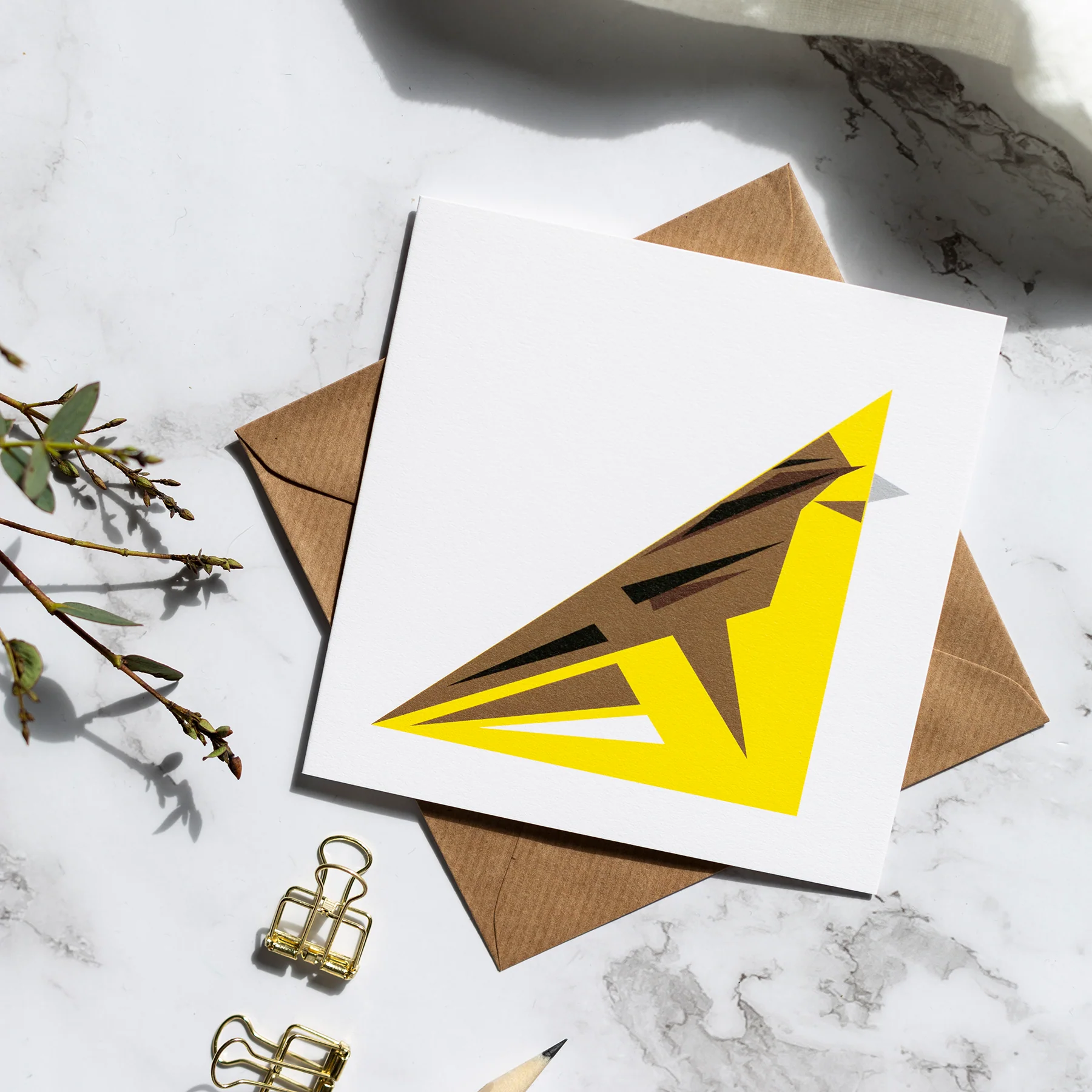 Yellowhammer Greetings Card