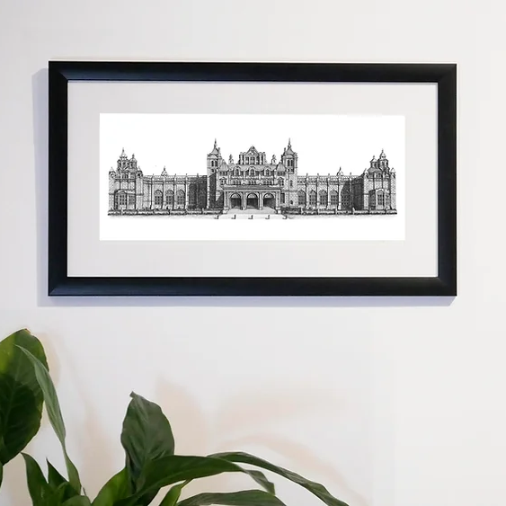 Jennifer Court: Kelvingrove Art Gallery Print