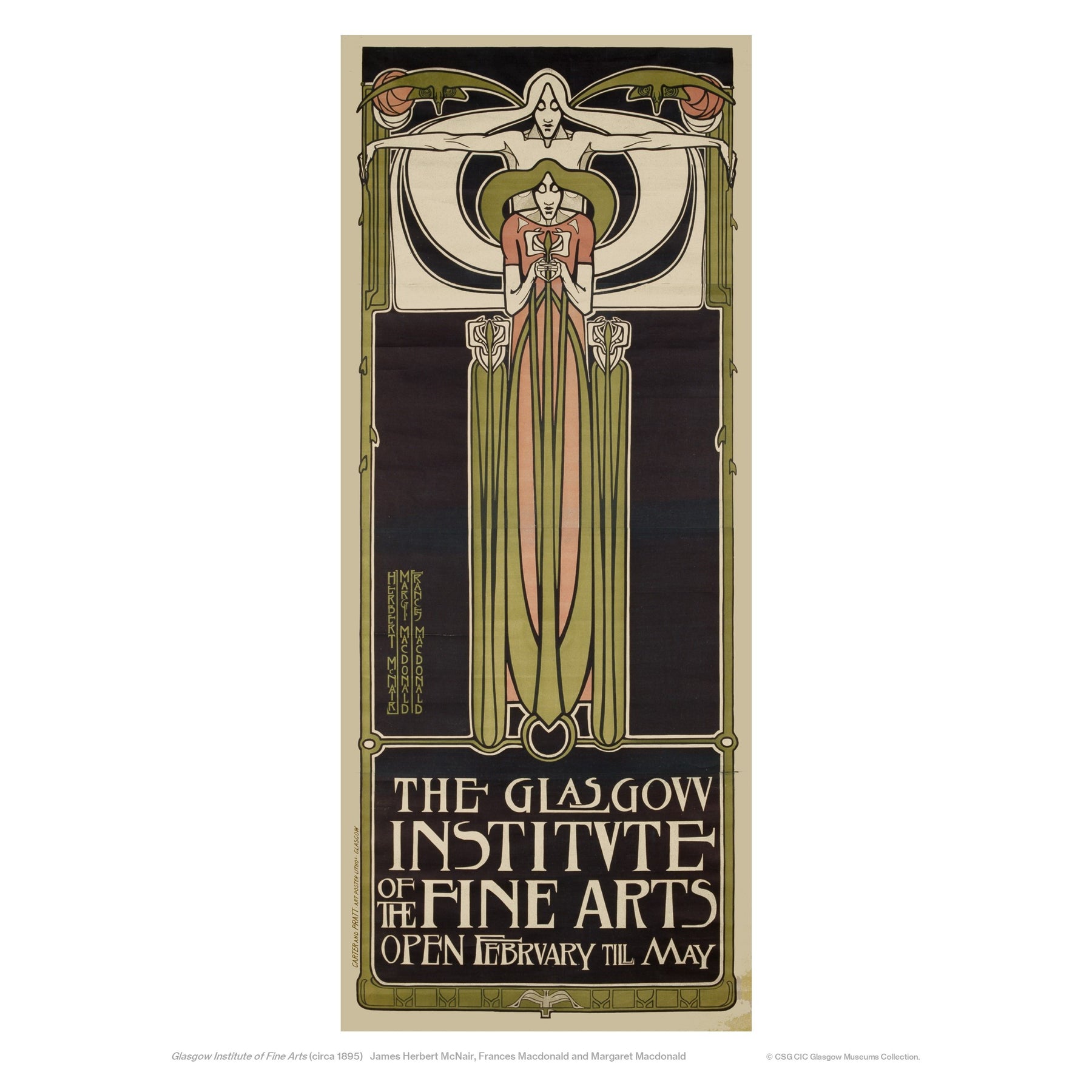 Charles Rennie Mackintosh: Glasgow Institute of Fine Arts Print