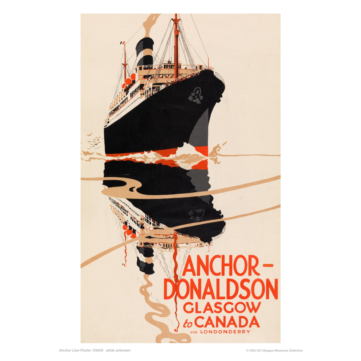 Anchor Line: Anchor - Donaldson Print