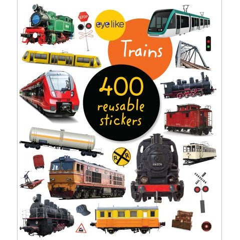 EyeLike Stickers: Trains